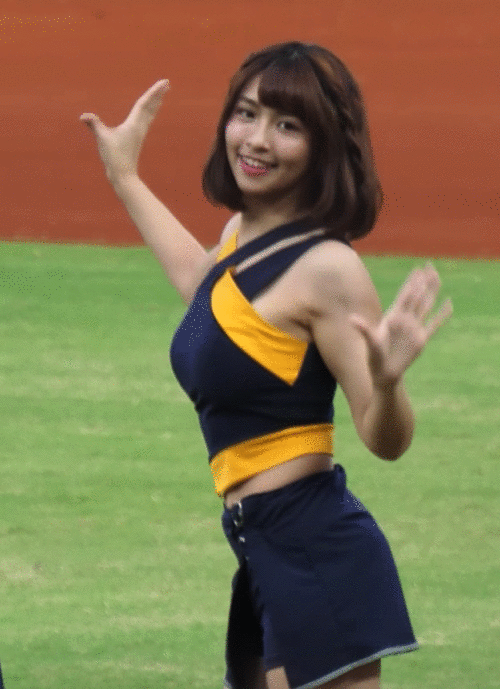 대만 치어리더 움짤