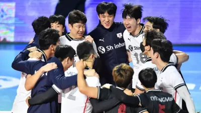 남자 배구 국가 대표팀 태국으로 출국 홍콩과 1차전 준비