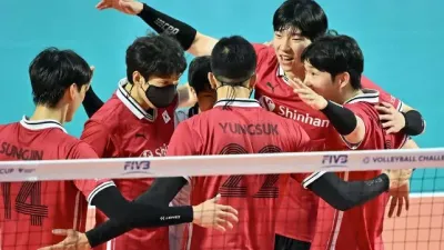 숙명의 라이벌 일본 대한민국 남자 배구 대표팀 3-2 승리