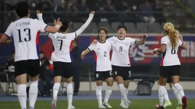 대한민국 여자 축구 대표팀 잠비와 평가전 모두 승리