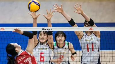 한국 여자배구 대표팀, 일본에 완패하며 6연패 기록