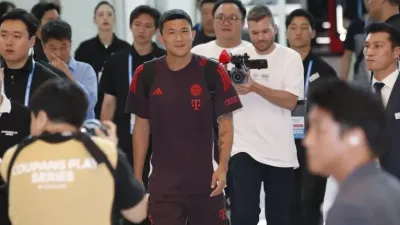 김민재, 한국 찾은 바이에른 뮌헨 팀원들과 특별한 저녁 식사 대접