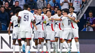 이강인, 시즌 첫 경기서 선제골... PSG, 르아브르에 4-1 대승