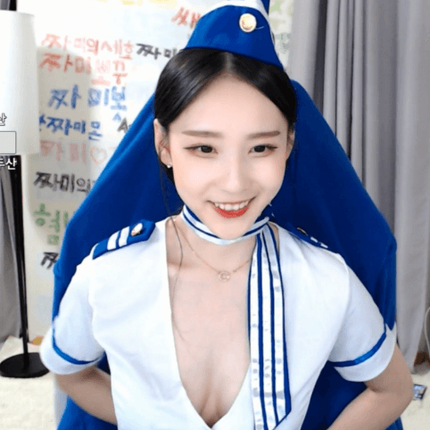 스튜어디스 코스프레 여캠