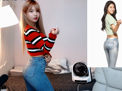 트위치에서 뒤태만큼은 설현 소리 듣는 여자
