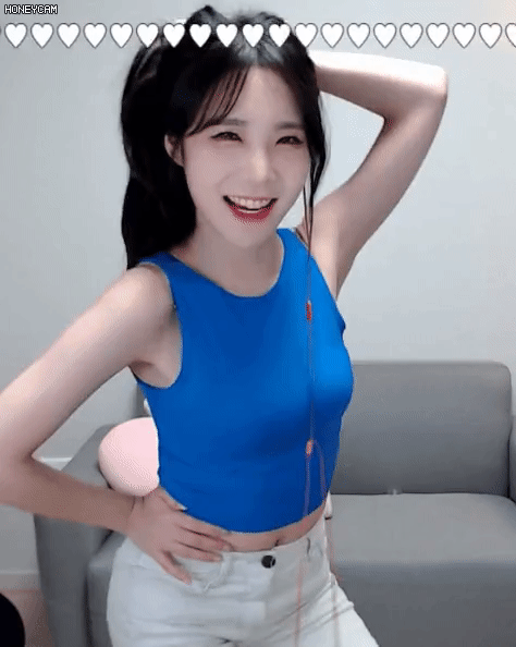 머리 묶는... 연나비 파란나시