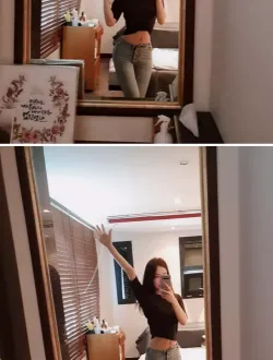 BJ 임블리 보정 없는 전신 몸매